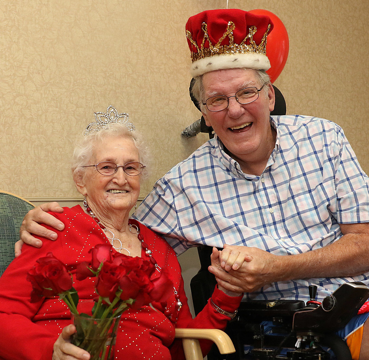 Genesis crowns king, queen